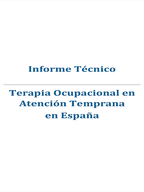 informe tecnico terapia ocupacional 02 - Actualidad y Documentación